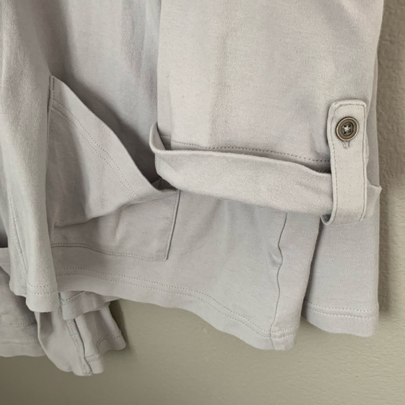 Flat grey cardigan - Picture 4 of 4